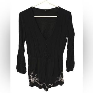 Kendall and Kylie size M black romper.